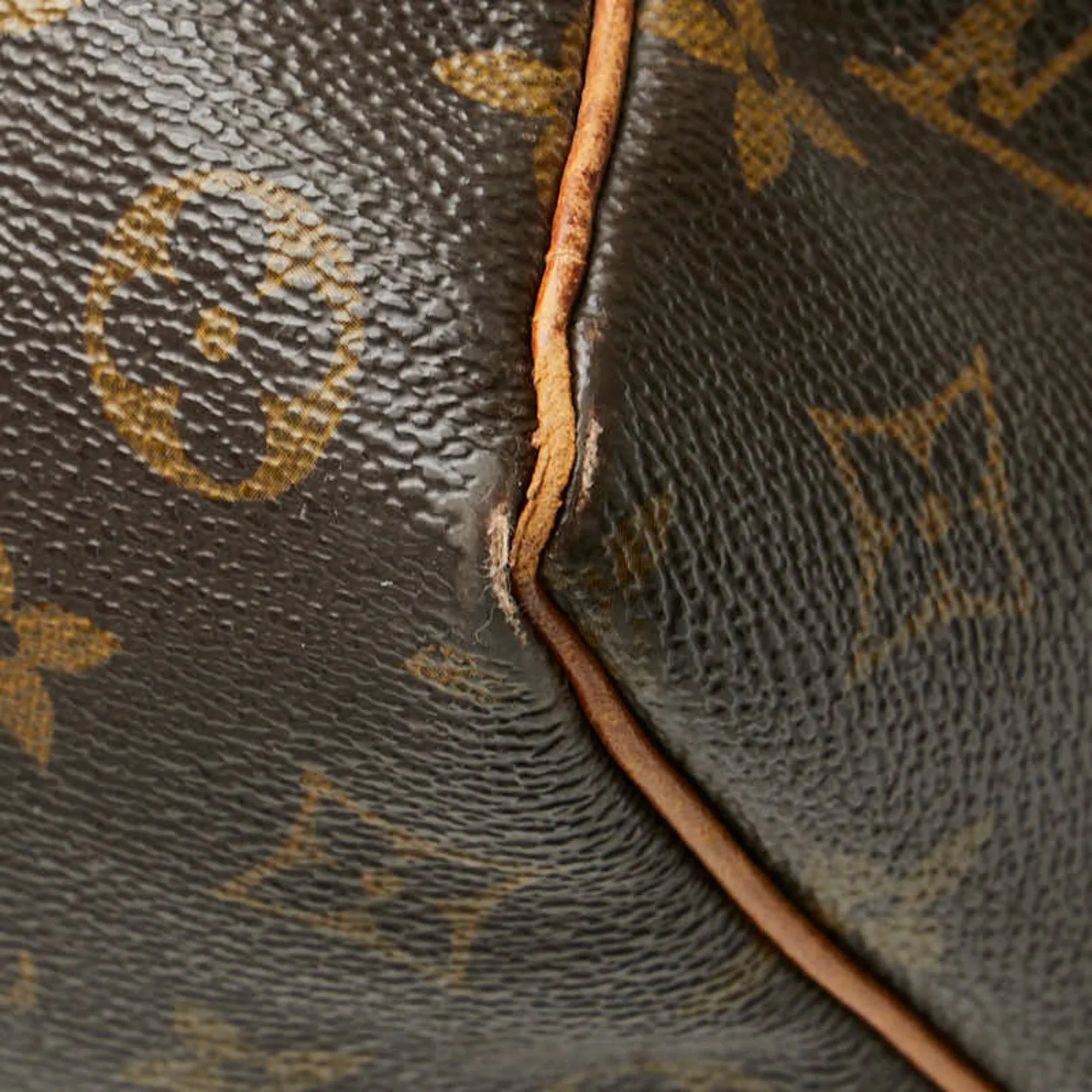 Louis Vuitton Pvc Leather Boston Bag Shoulder Bag (Pre-Owned)