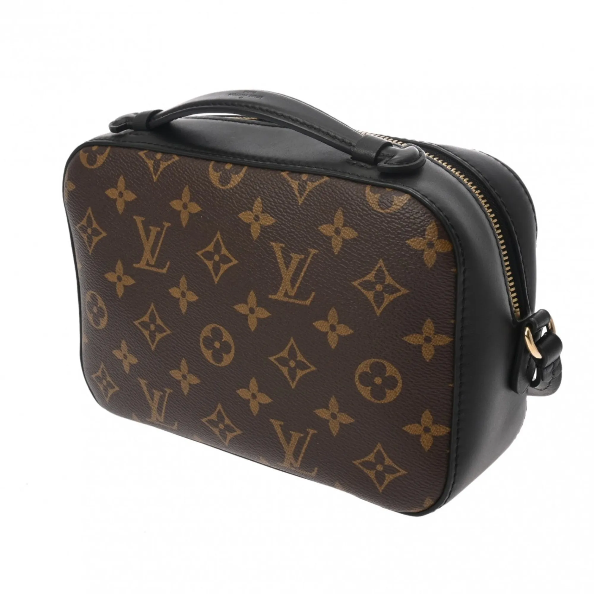 Louis Vuitton Santa Monica Canvas Shoulder Bag (Pre-Owned)
