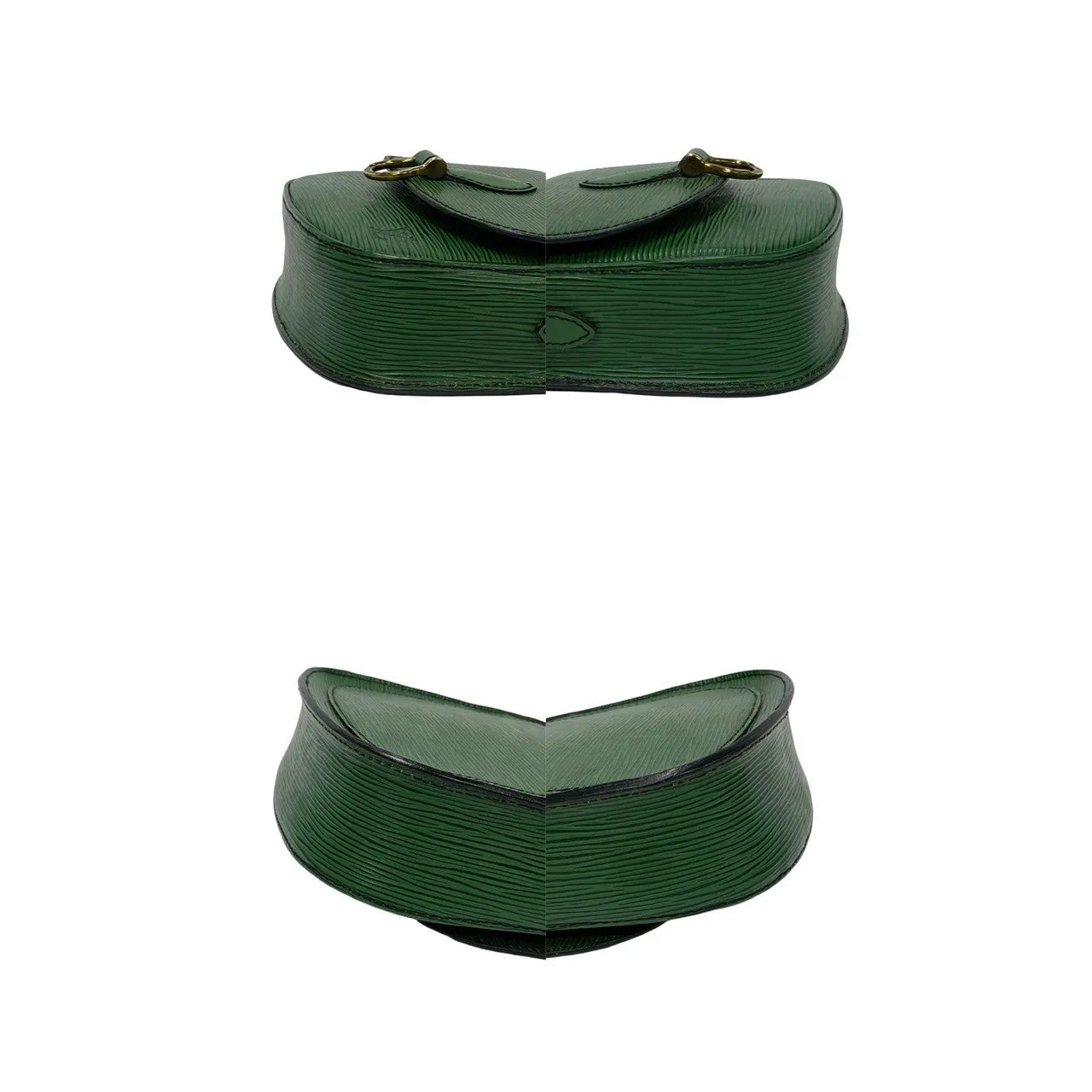 LOUIS VUITTON Shoulder Bag Epi Leather green Epi Mini Saint-Cloud