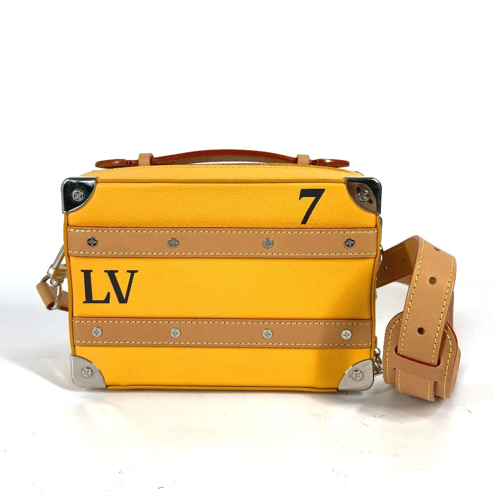 LOUIS VUITTON Shoulder Bag M59669 Calf leather Orange Virgil abloh steering wheel soft trunk