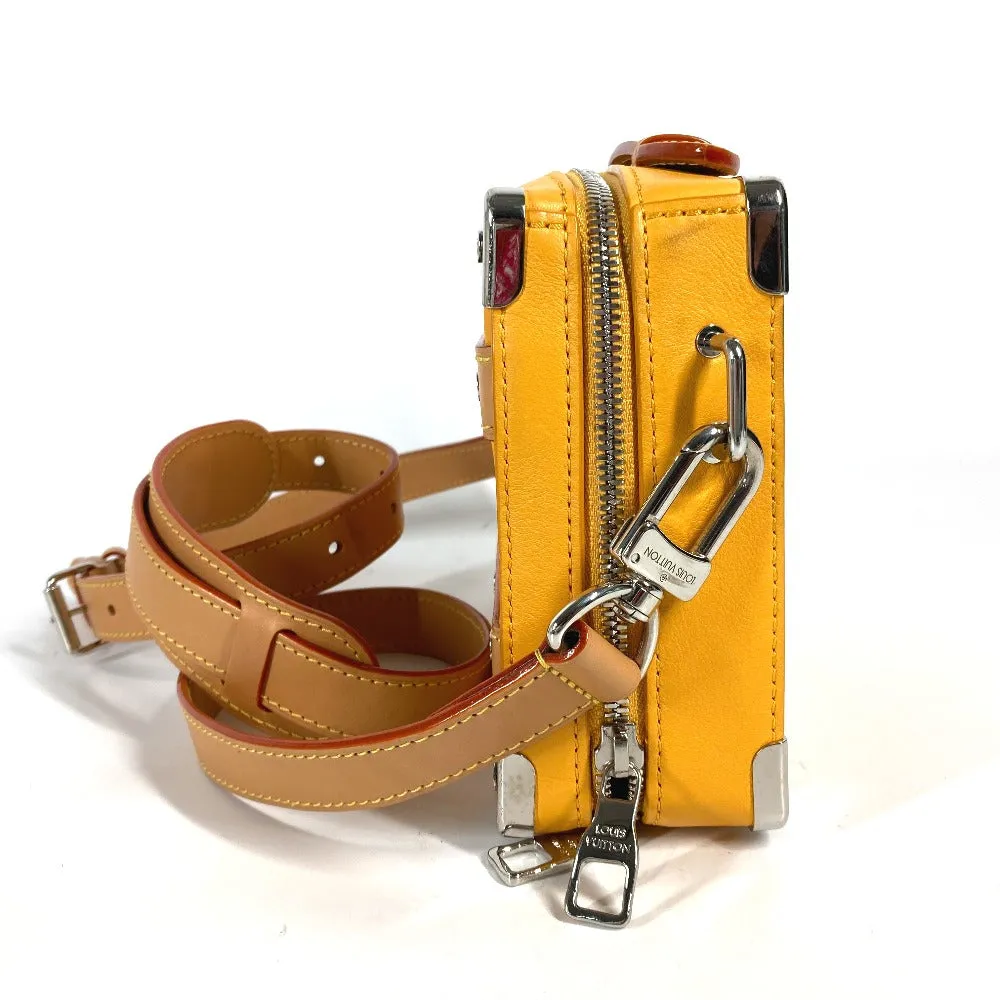 LOUIS VUITTON Shoulder Bag M59669 Calf leather Orange Virgil abloh steering wheel soft trunk