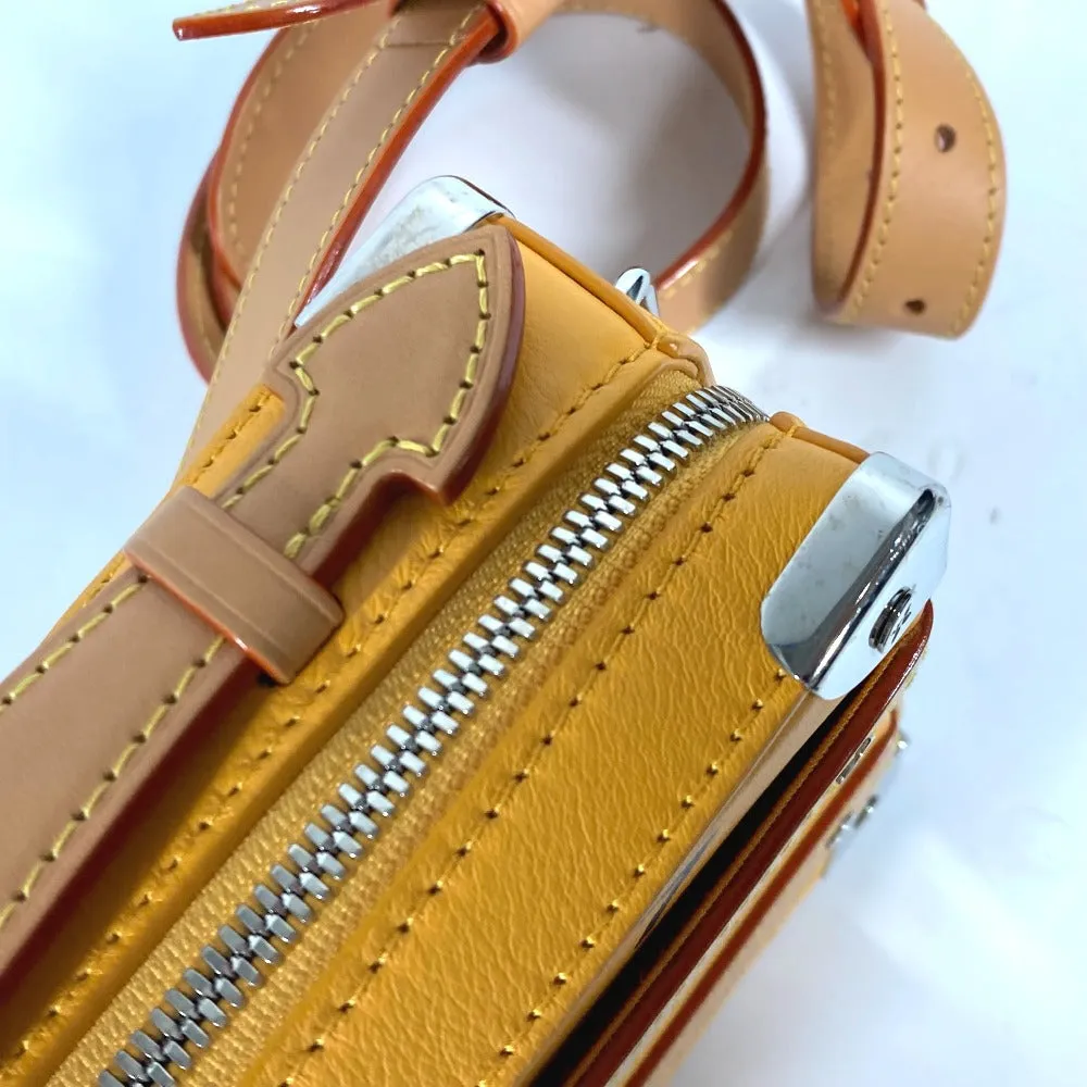 LOUIS VUITTON Shoulder Bag M59669 Calf leather Orange Virgil abloh steering wheel soft trunk