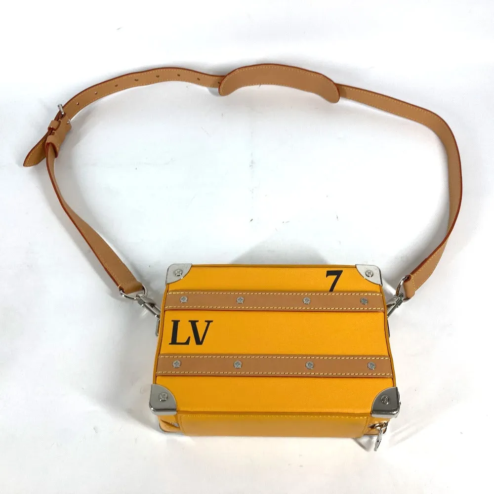 LOUIS VUITTON Shoulder Bag M59669 Calf leather Orange Virgil abloh steering wheel soft trunk
