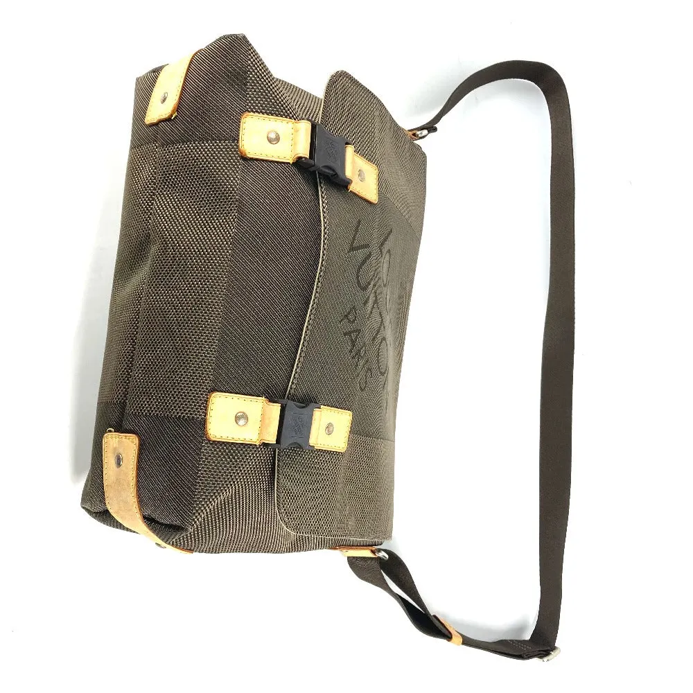 LOUIS VUITTON Shoulder Bag M93077 Damier Jean Canvas khaki Damier Jean Roux