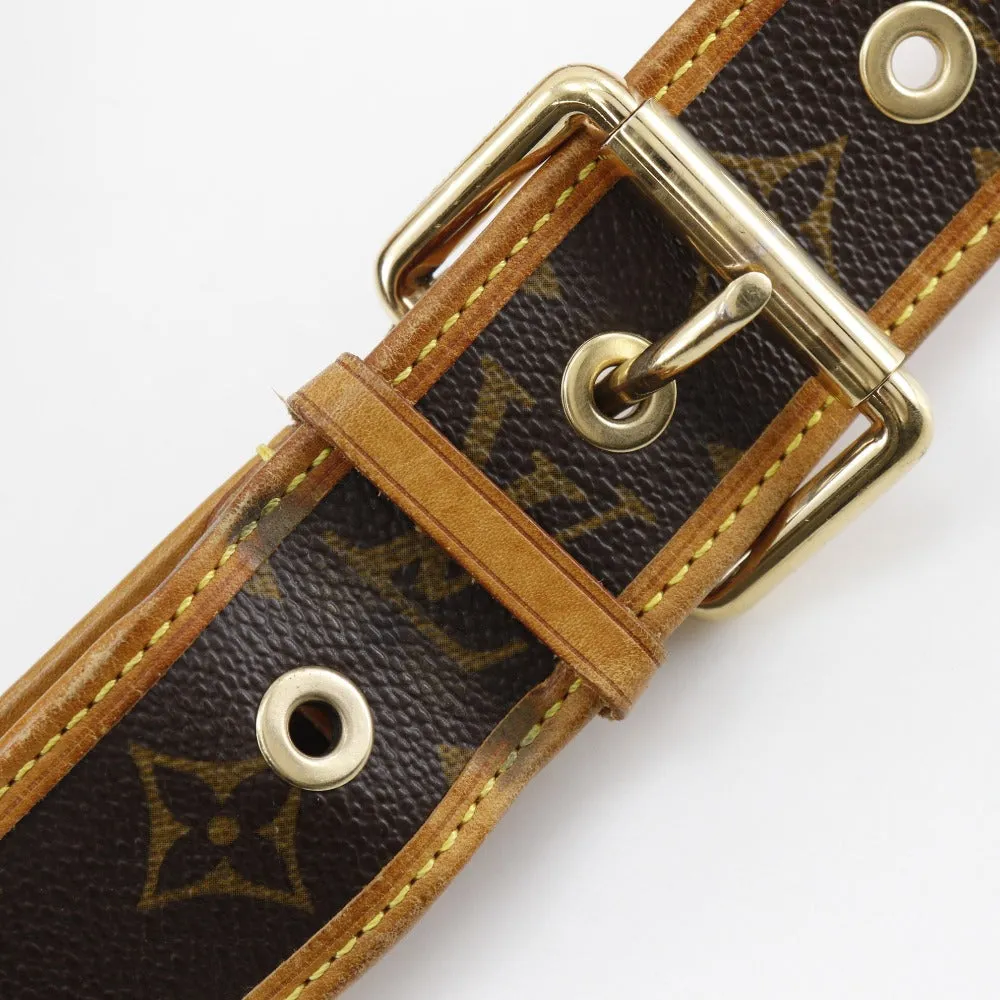 LOUIS VUITTON Shoulder Bag M95174 Monogram Perfo Brown / orange Musette