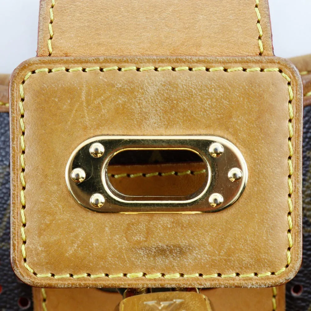 LOUIS VUITTON Shoulder Bag M95174 Monogram Perfo Brown / orange Musette