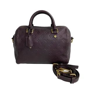 LOUIS VUITTON Shoulder Bag Monogram Ann Platt purple Monogram Ann Platt Speedy 25 bandouliere