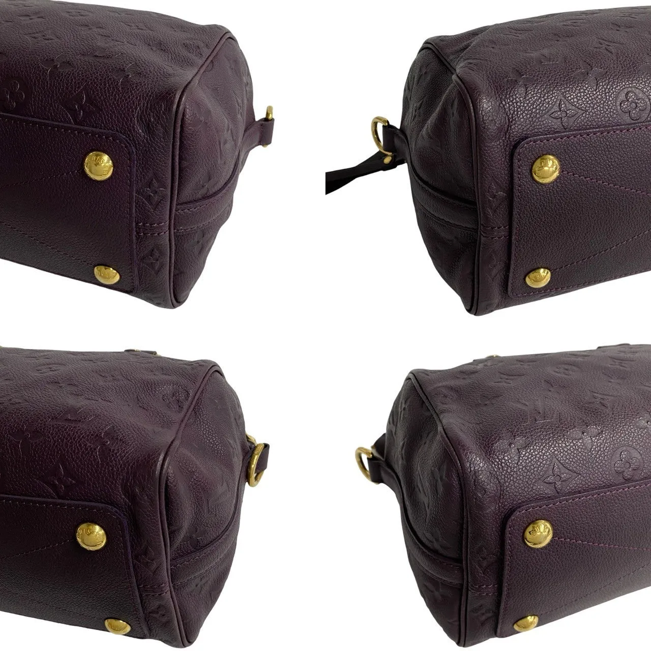 LOUIS VUITTON Shoulder Bag Monogram Ann Platt purple Monogram Ann Platt Speedy 25 bandouliere