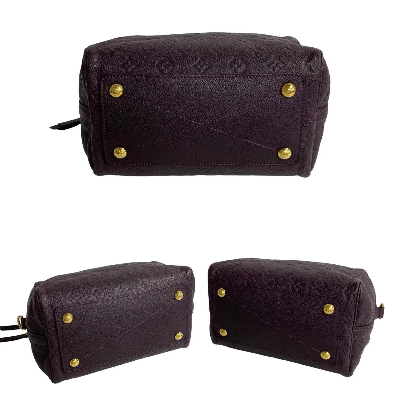 LOUIS VUITTON Shoulder Bag Monogram Ann Platt purple Monogram Ann Platt Speedy 25 bandouliere