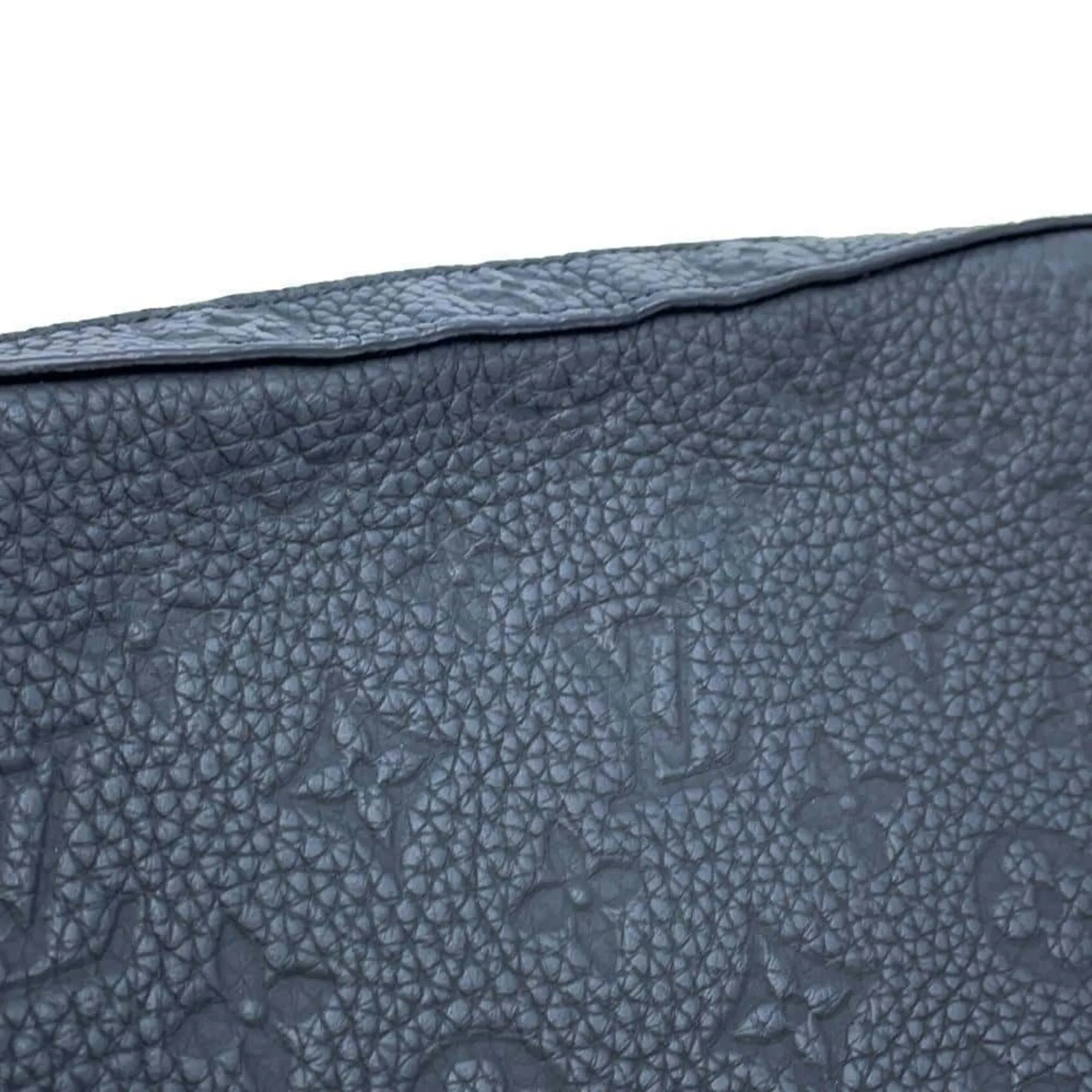 Louis Vuitton Steamer Leather Shoulder Bag (Pre-Owned)