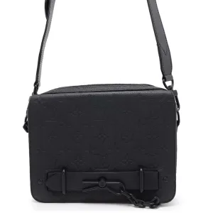 Louis Vuitton Steamer Leather Shoulder Bag (Pre-Owned)