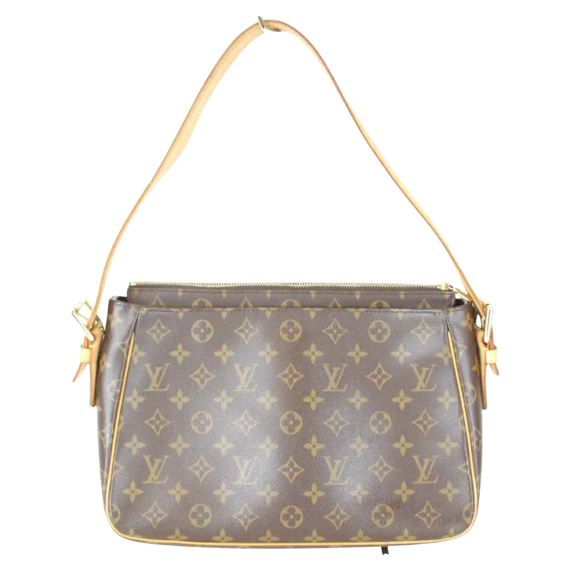 Louis Vuitton Viva Cit Canvas Shoulder Bag (Pre-Owned)