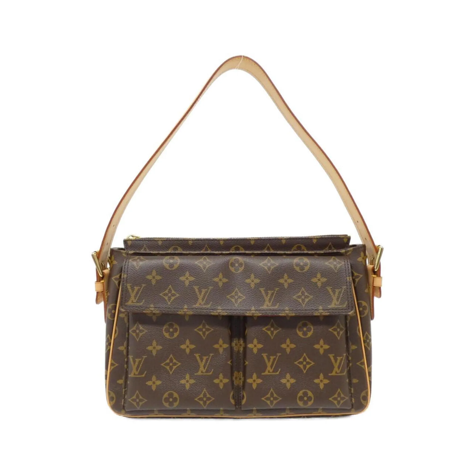 Louis Vuitton Viva Cit Canvas Shoulder Bag (Pre-Owned)