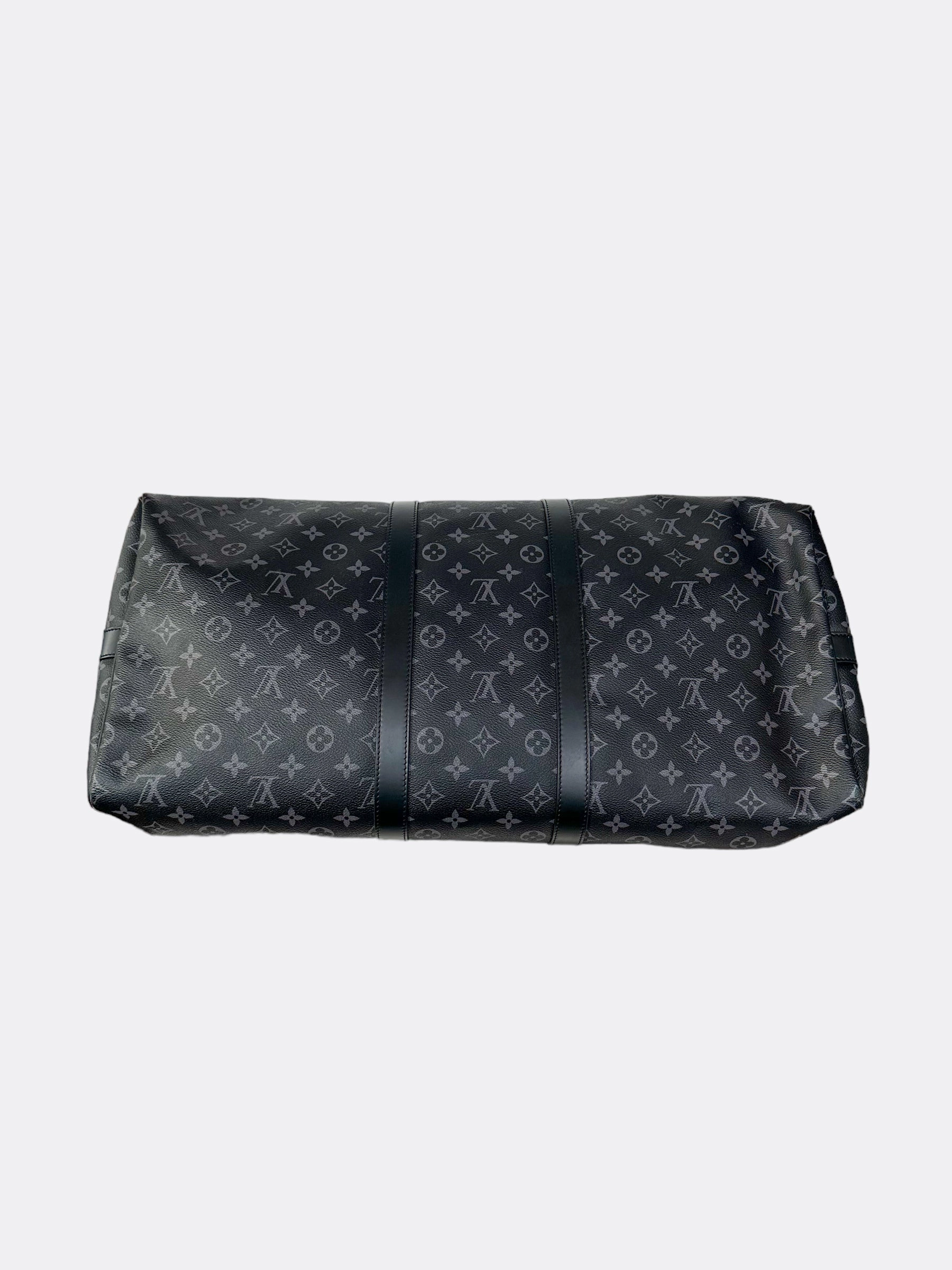 Louis Vuitton Monogram Eclipse Keepall 55