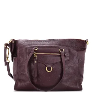 Lumineuse Handbag Monogram Empreinte Leather PM