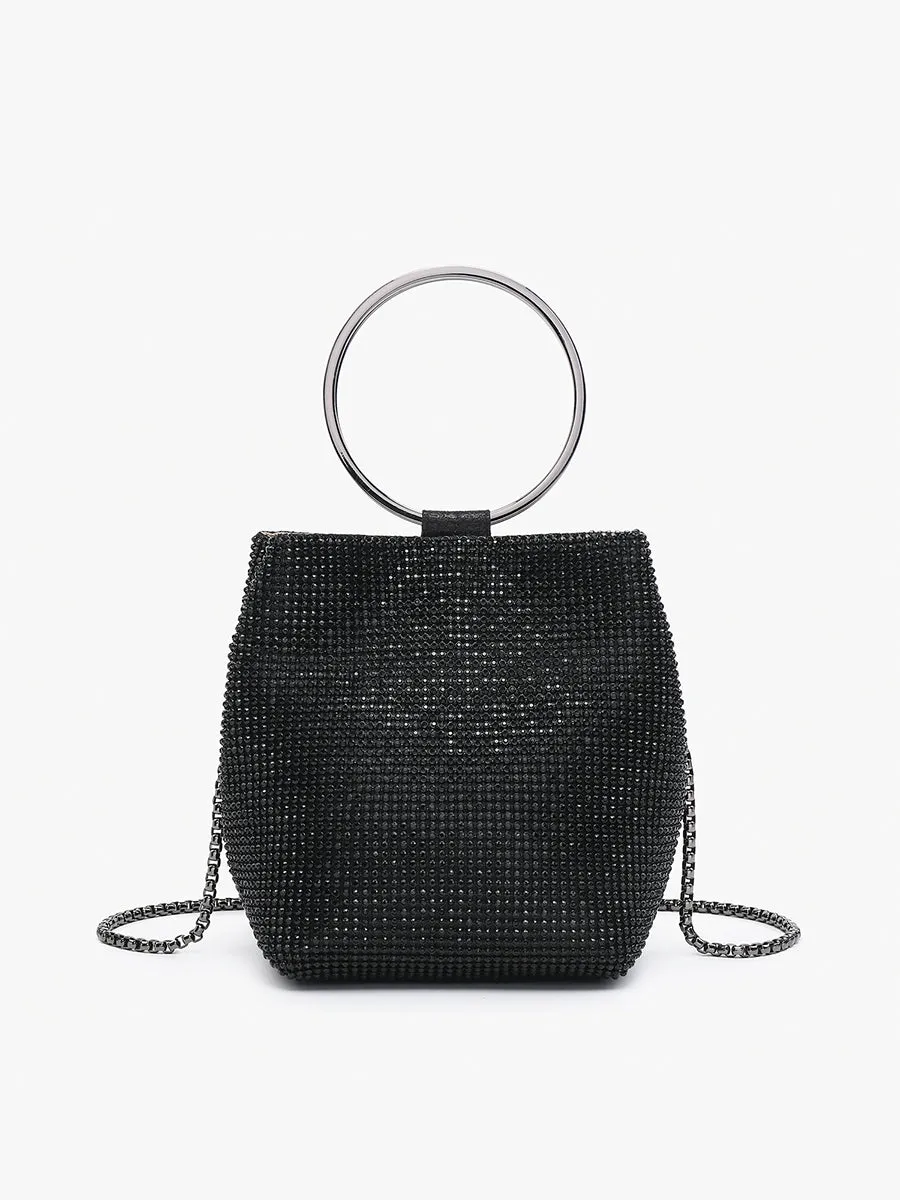 Luna Rhinestone Clutch