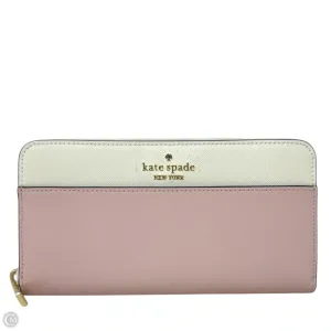 Madison Colorblock Large Slim Bifold Wallet Designer By Kate Spade, Size: Large