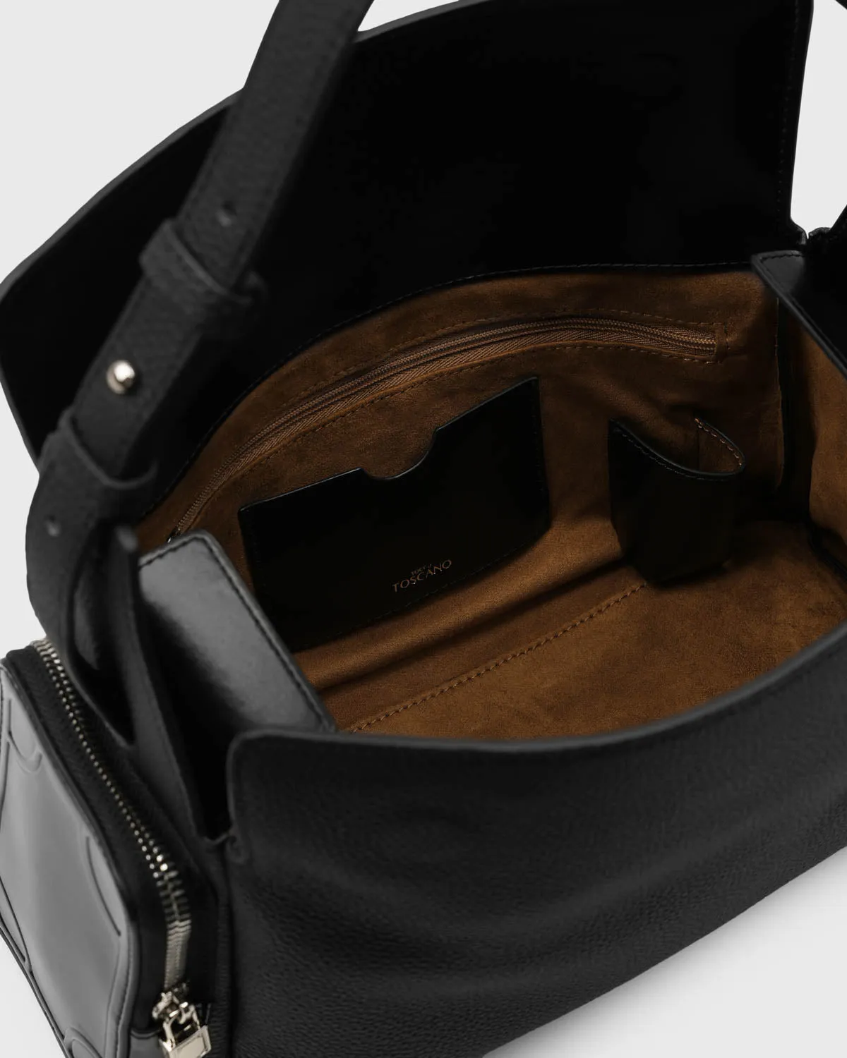 Mahjong Shoulder Bag(Black)