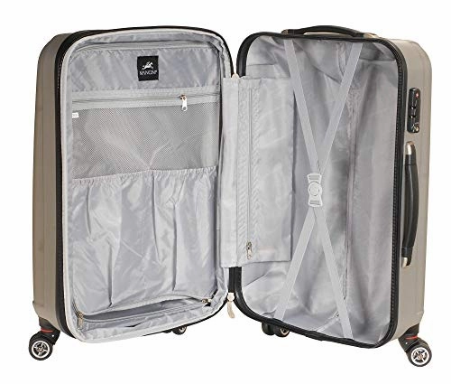 Mancini Santa Cruz Lightweight Carry-On Spinner
