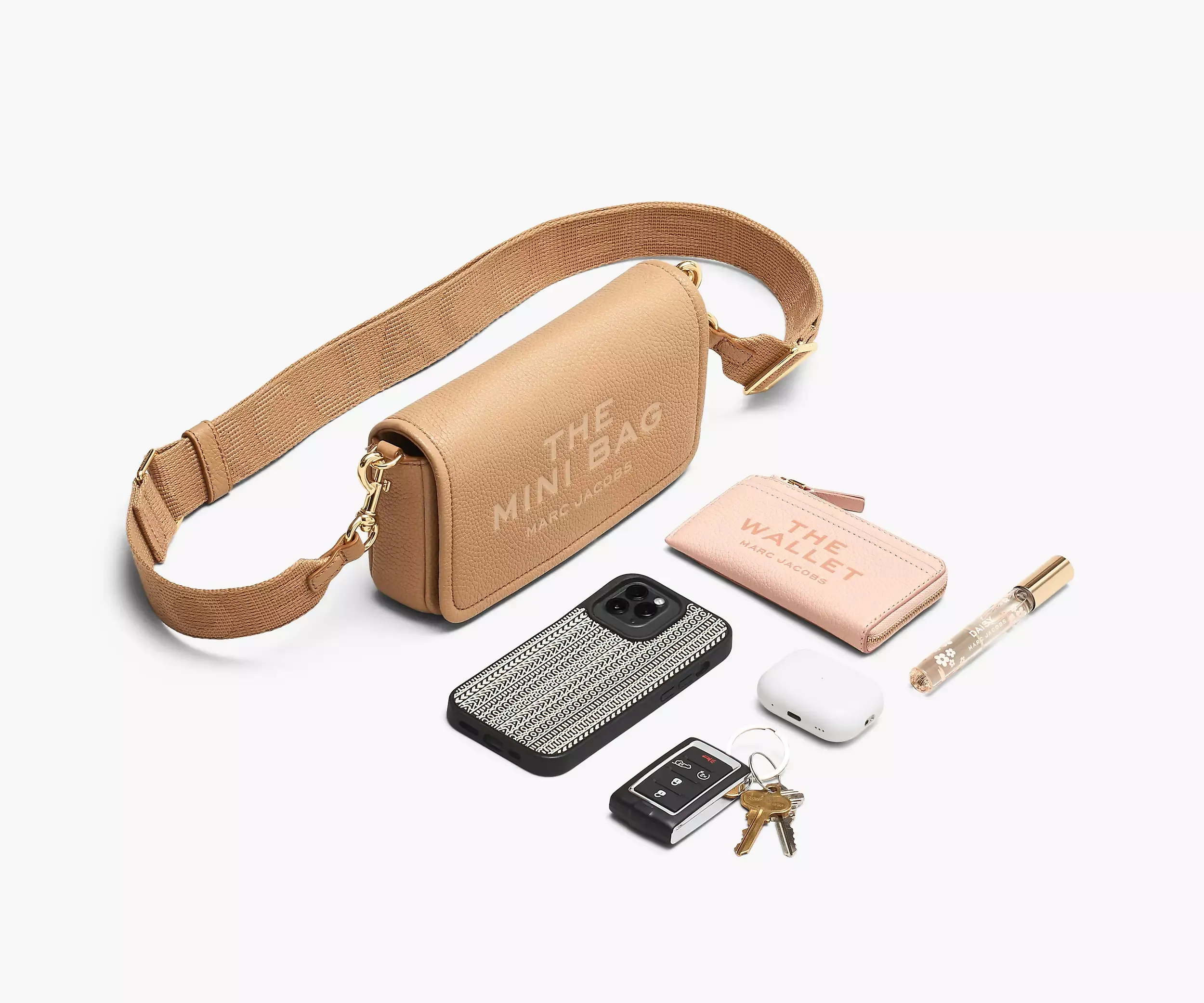 M.A.R.C J.A.C.O.B.S The Leather Mini Crossbody Bag