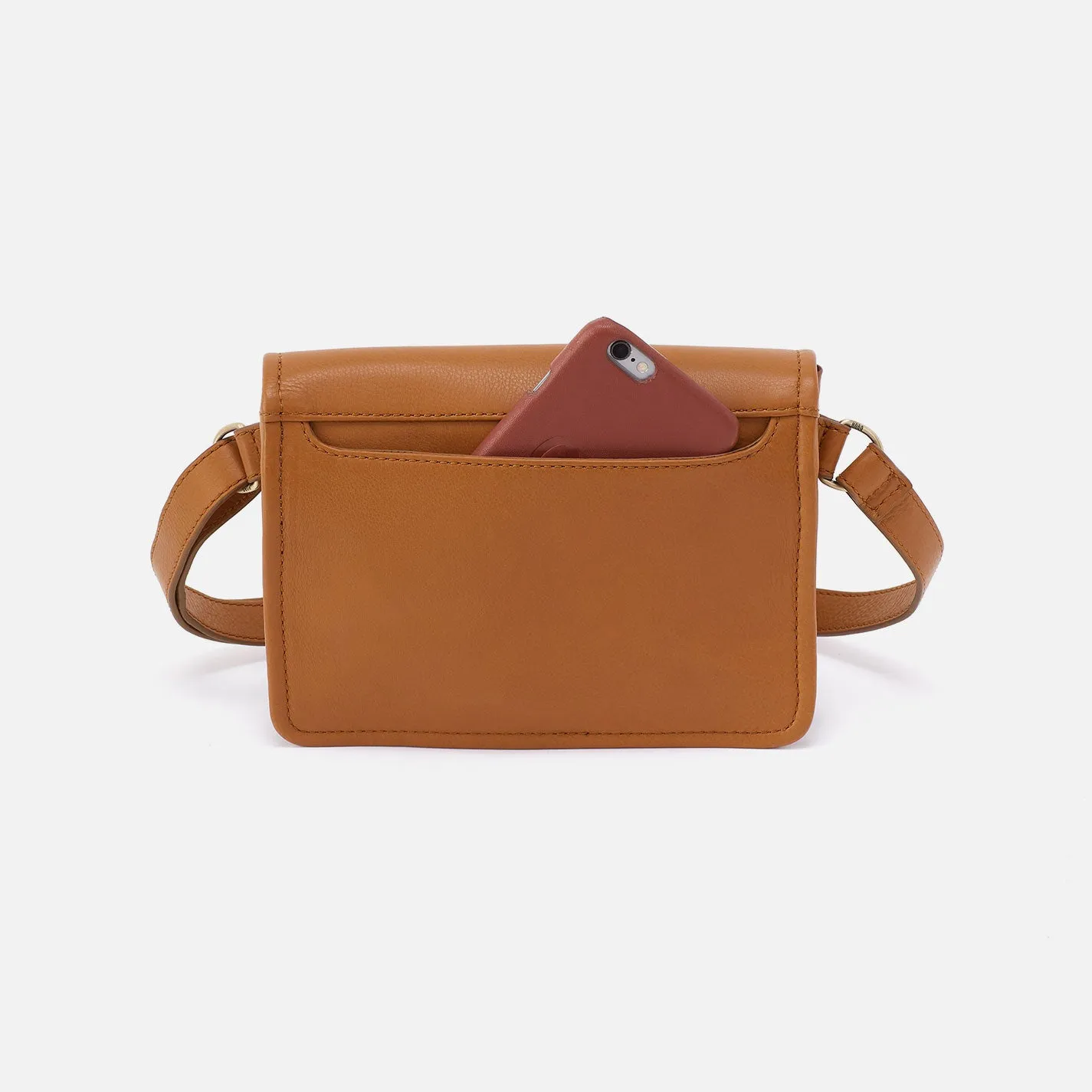 Margot Belt Bag In Pebbled Leather - Butterscotch