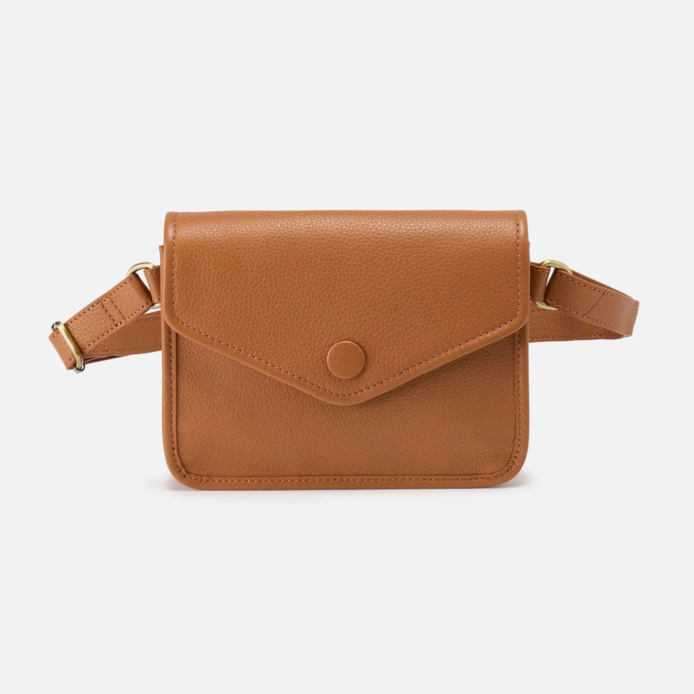 Margot Belt Bag In Pebbled Leather - Butterscotch