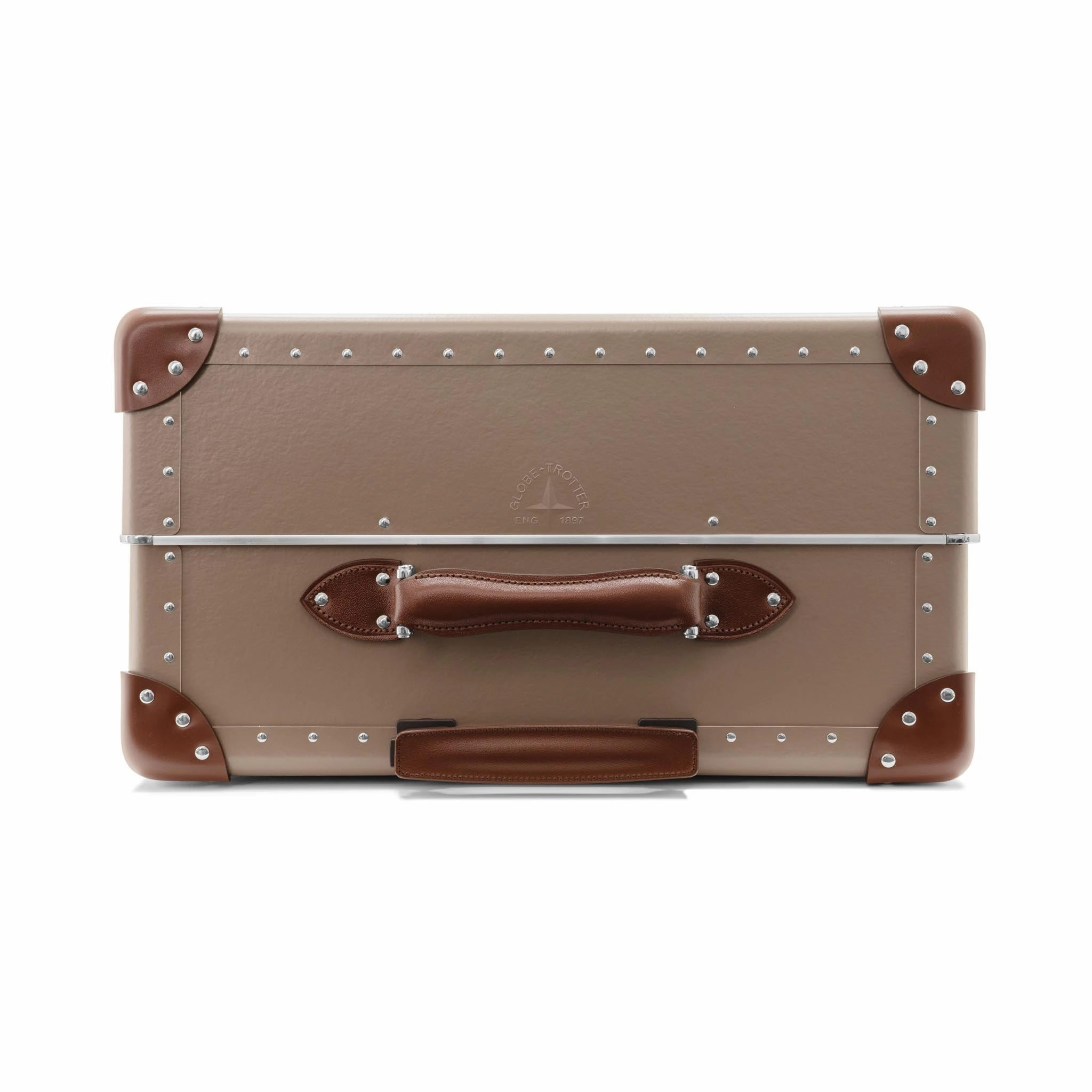 Metropolis  Large Check-In - 4 Wheels | Noble Brown/Brown/Chrome