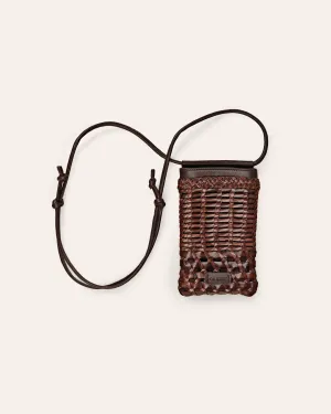 MIA Umber Twill Cross-body Pouch