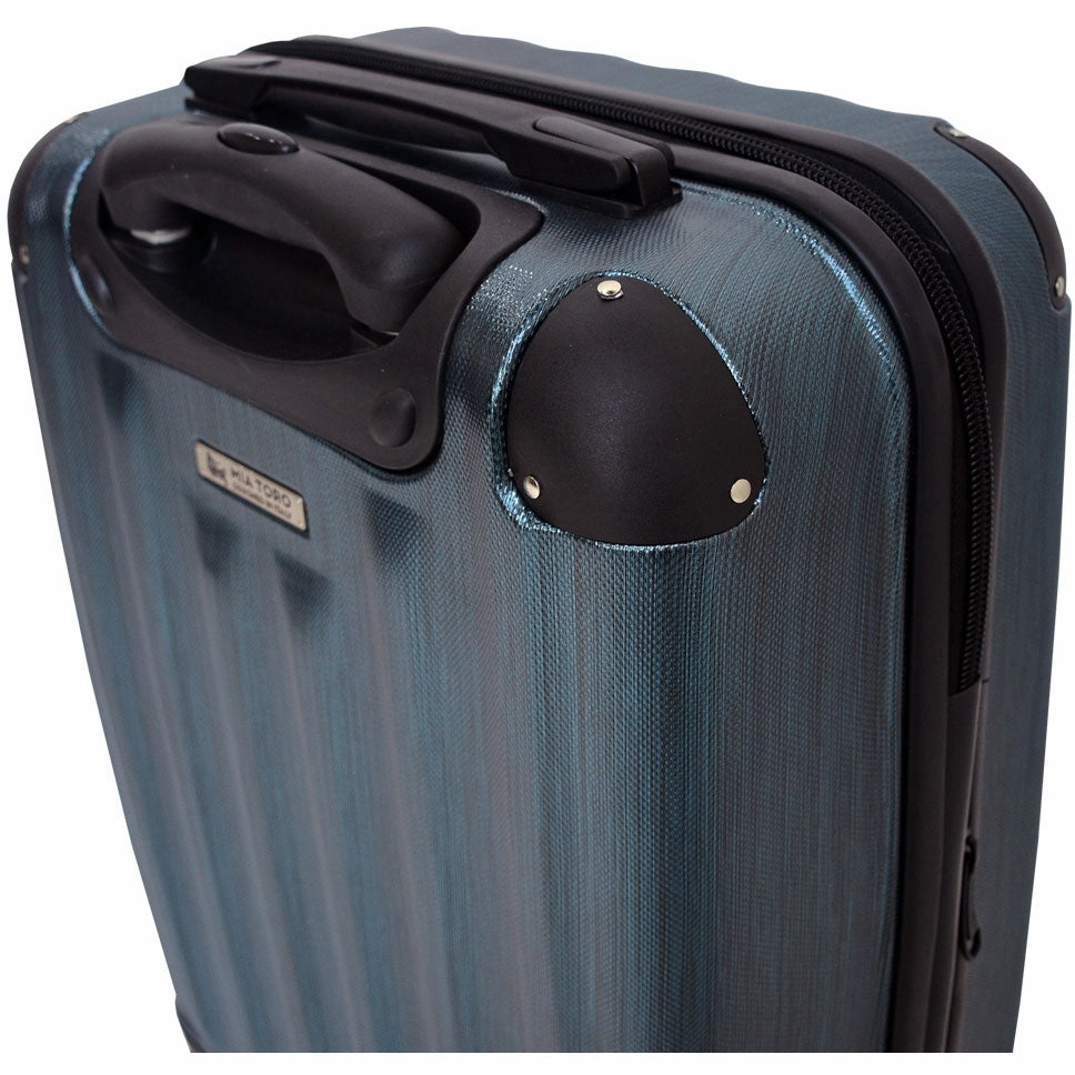 Mia Toro Lega Spazzolato Hardside Spinner Carry On