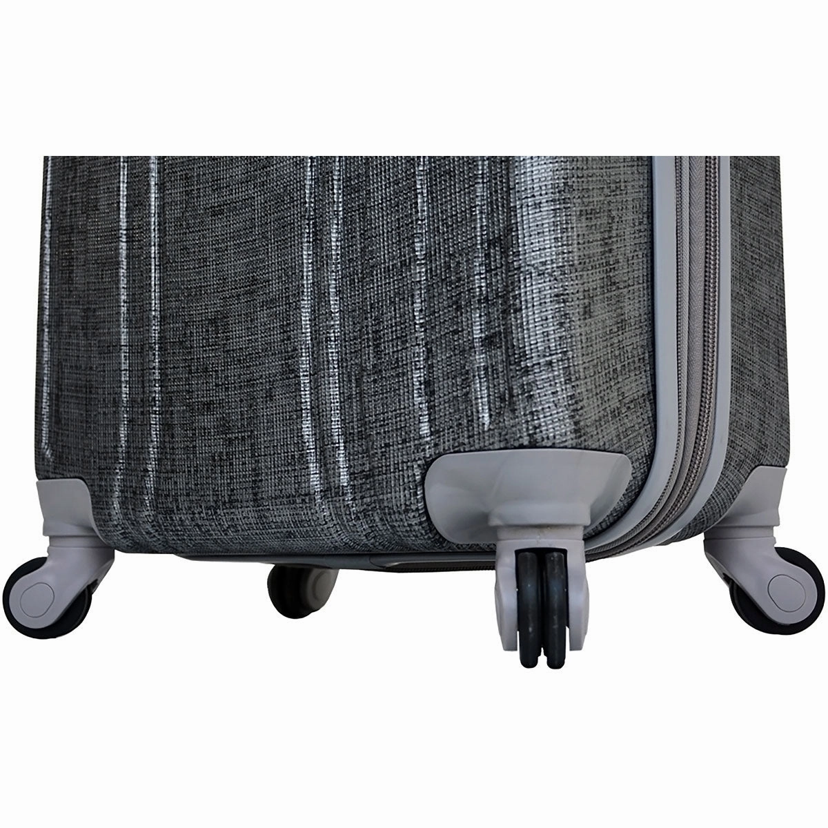Mia Toro Macchiolina Abrasa Hardside Spinner Carry On