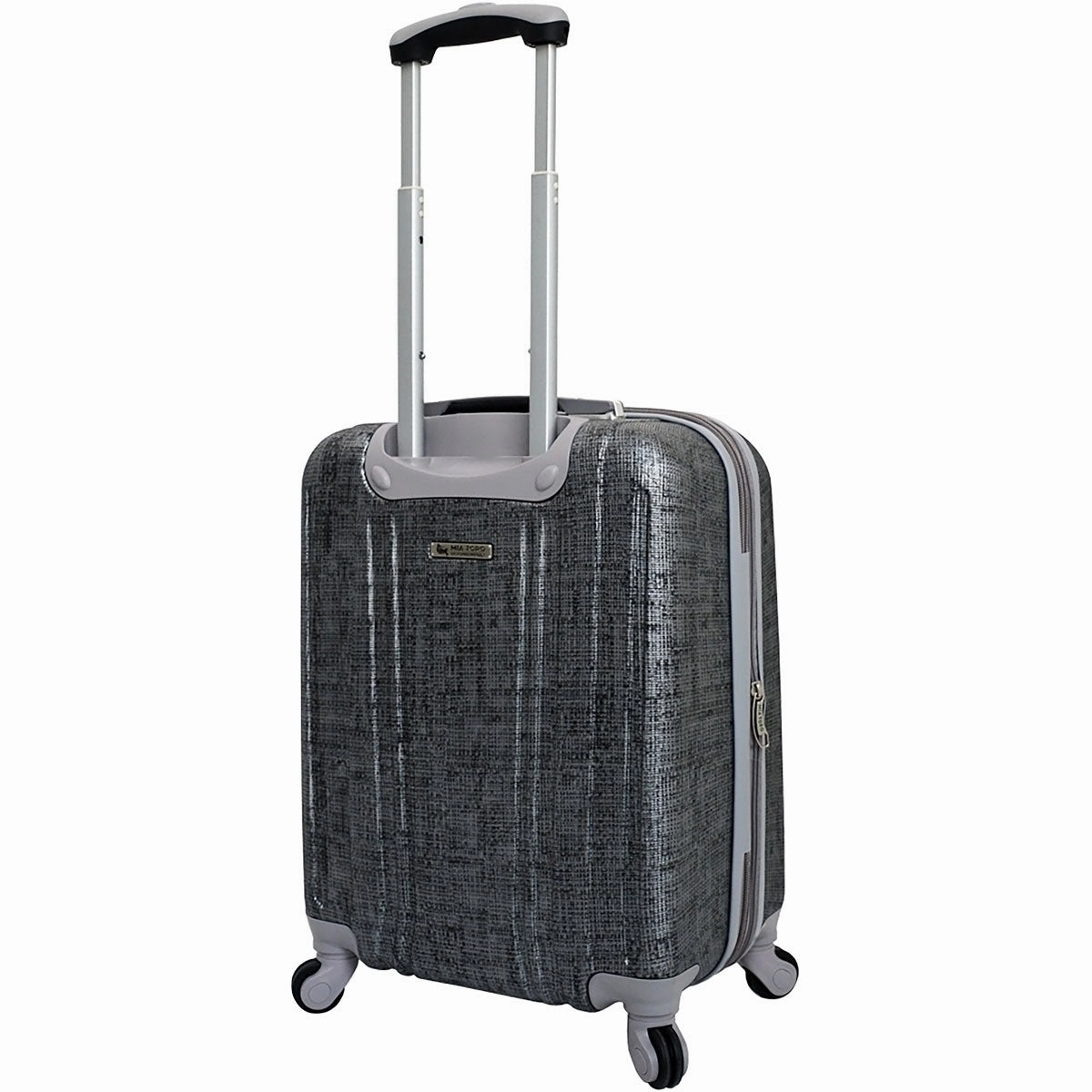 Mia Toro Macchiolina Abrasa Hardside Spinner Carry On
