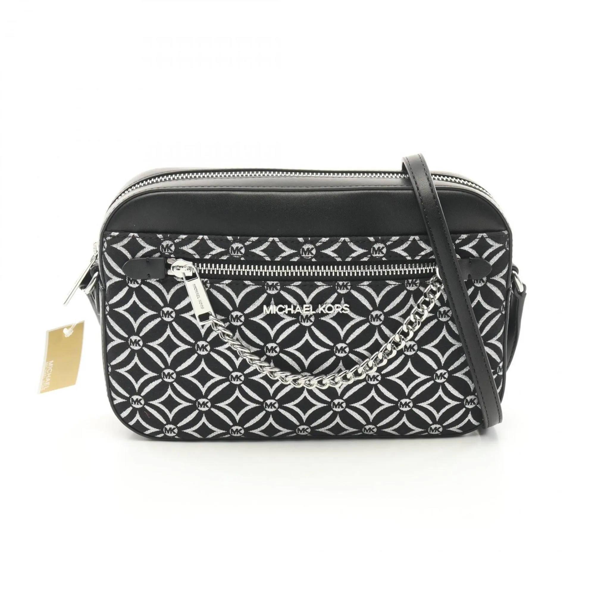 Michael Kors  Canvas Leather Shoulder Bag (Pre-Owned)