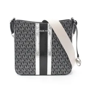 Michael Kors   Coated Canvas Leather Shoulder Bag Weekend Bag (Pre-Owned)