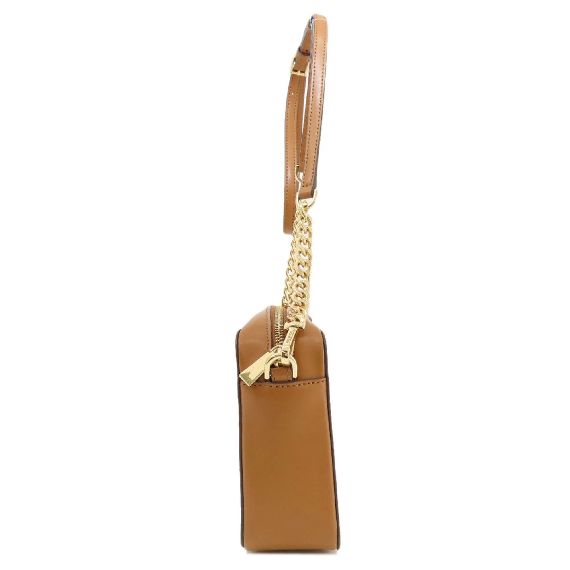 Michael Kors Jet Set Canvas Shoulder Bag (Pre-Owned)