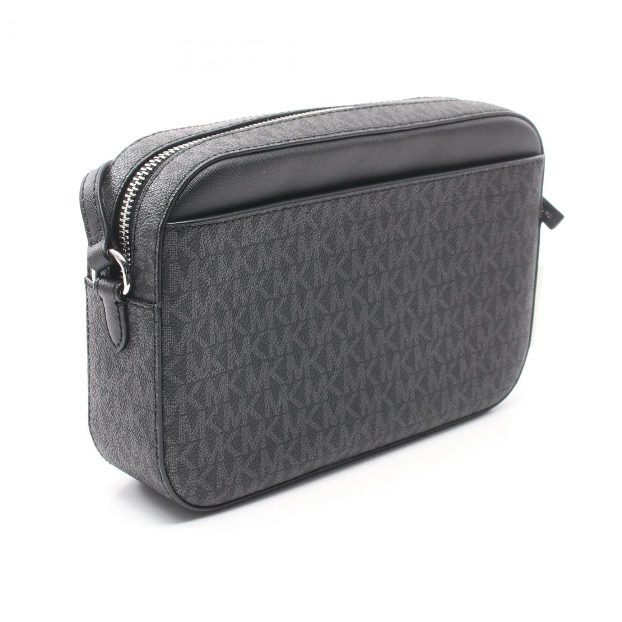 Michael Kors Jet Set Canvas Shoulder Bag (Pre-Owned)