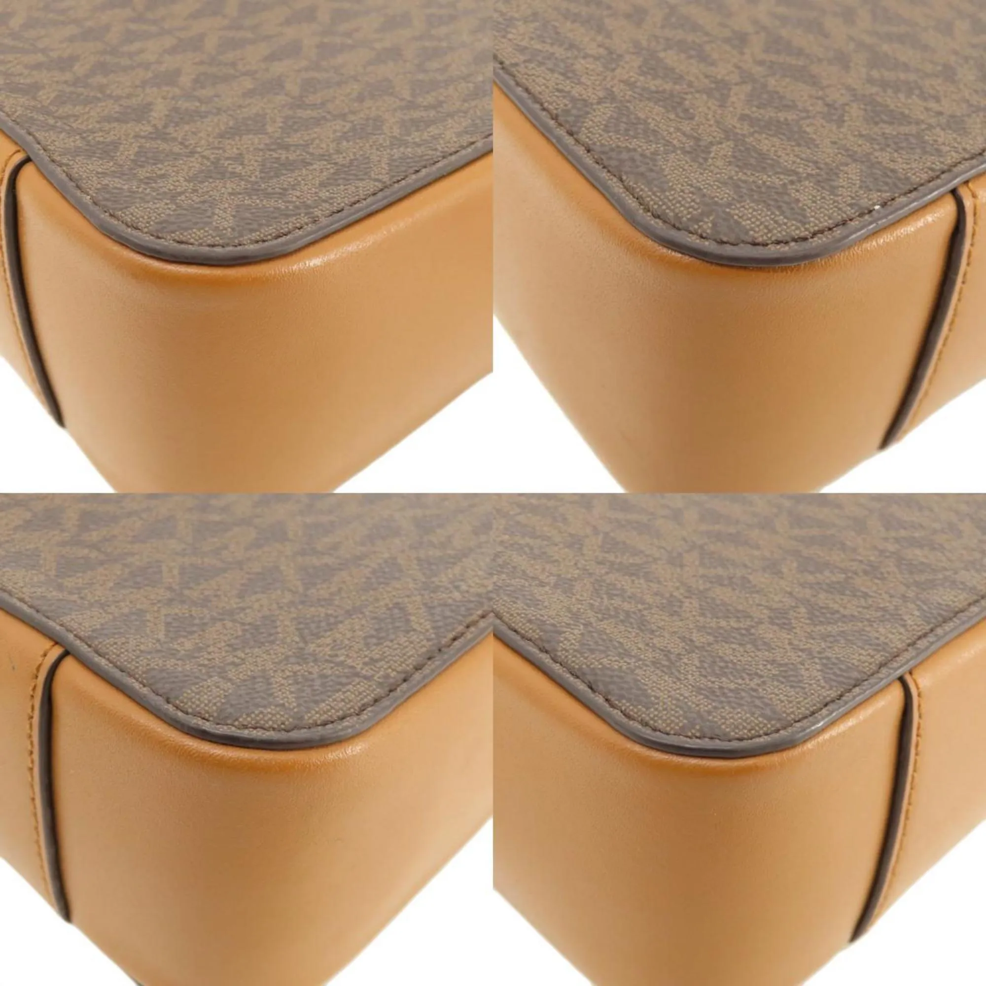 Michael Kors Jet Set Canvas Shoulder Bag (Pre-Owned)
