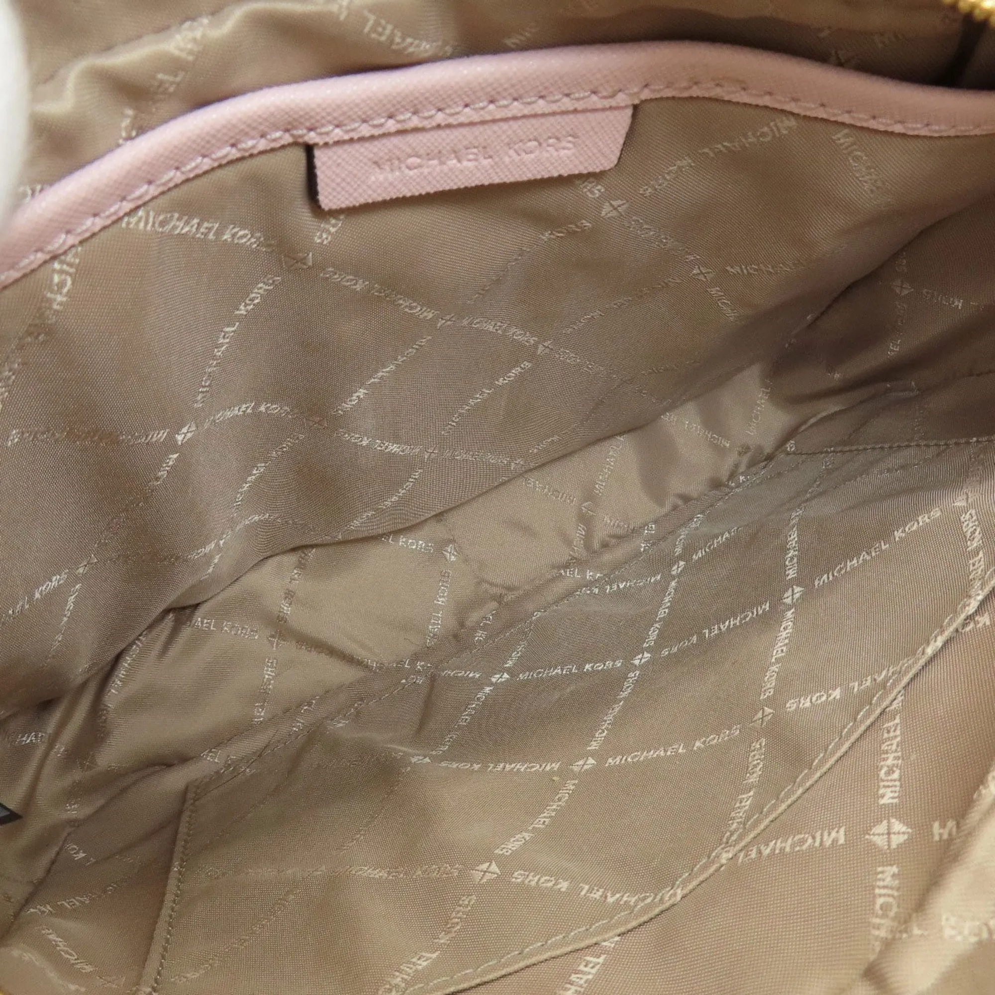 Michael Kors Jet Set Leather Shoulder Bag (Pre-Owned)