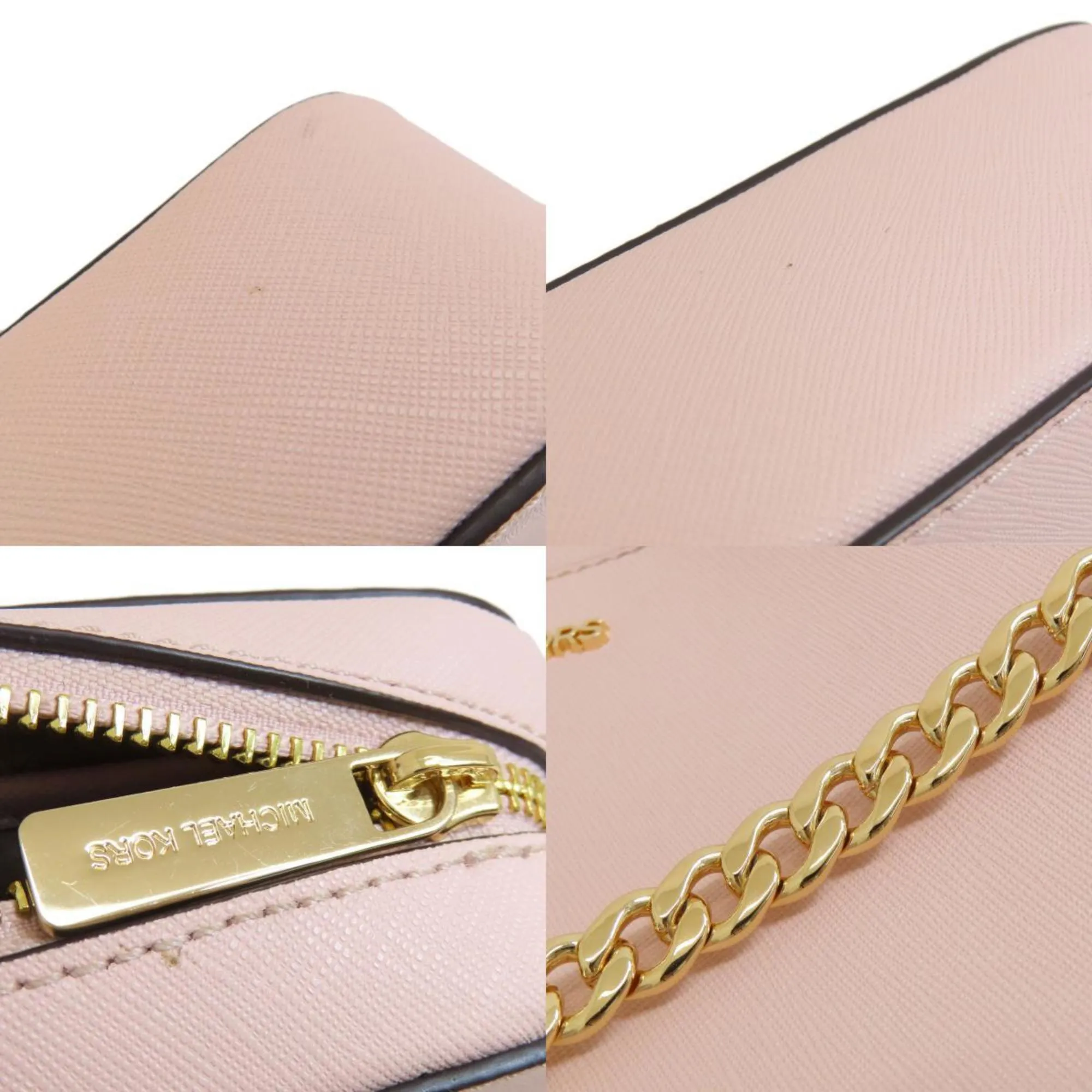Michael Kors Jet Set Leather Shoulder Bag (Pre-Owned)