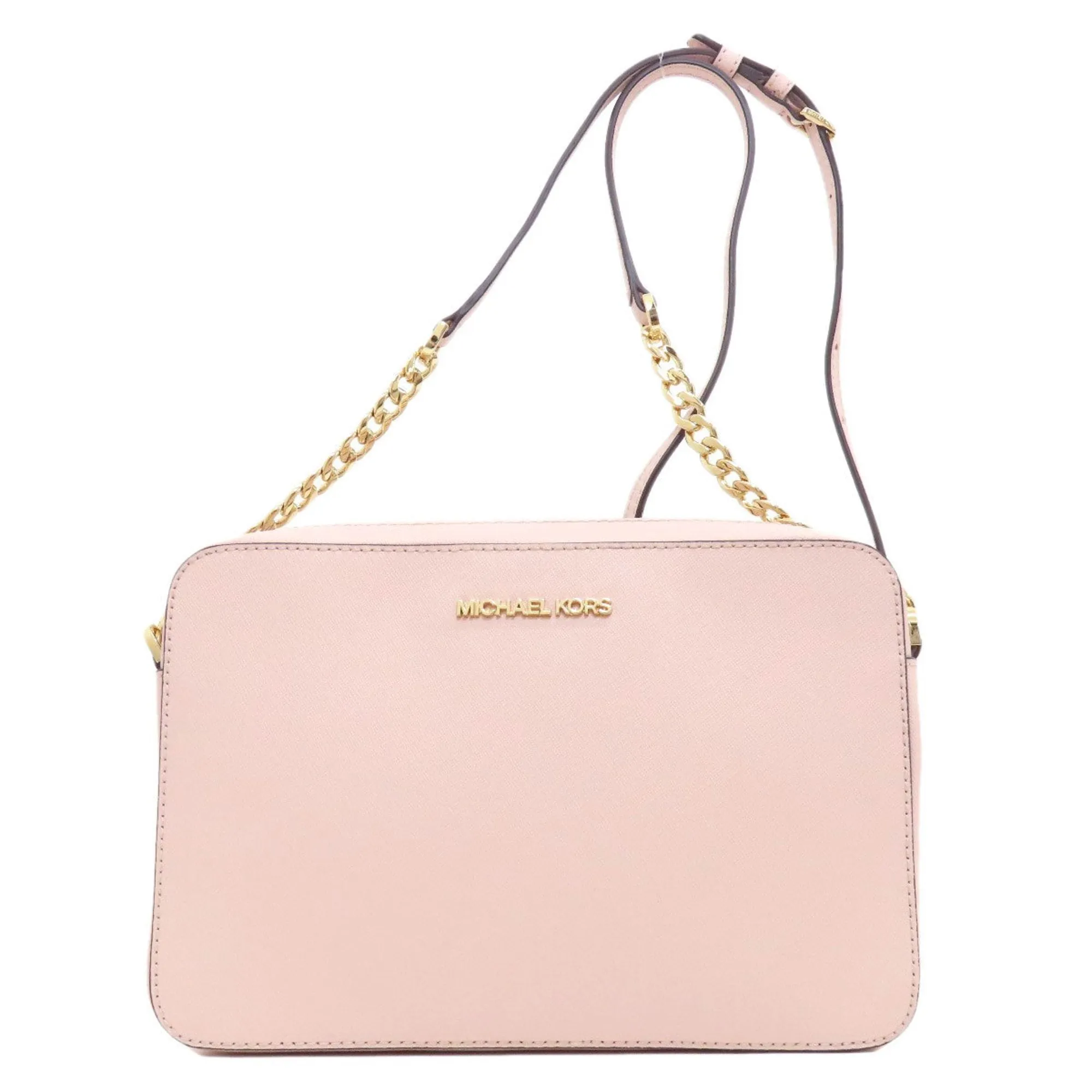 Michael Kors Jet Set Leather Shoulder Bag (Pre-Owned)