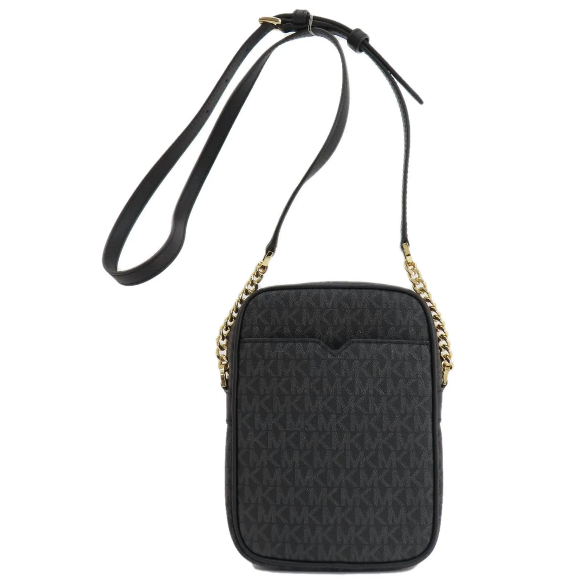 Michael Kors Parker Canvas Shoulder Bag (Pre-Owned)