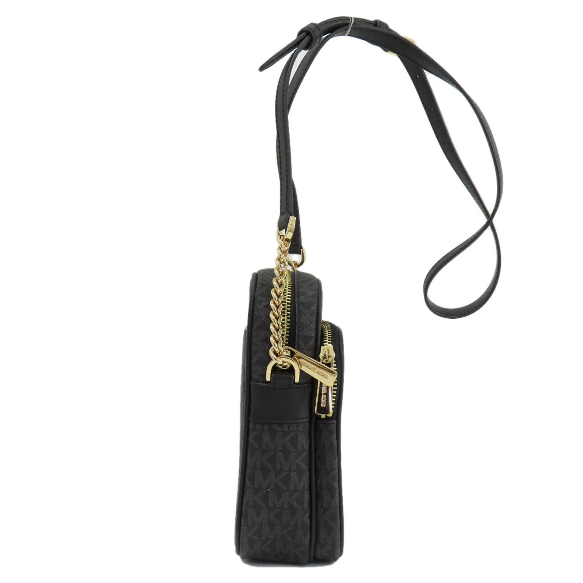 Michael Kors Parker Canvas Shoulder Bag (Pre-Owned)