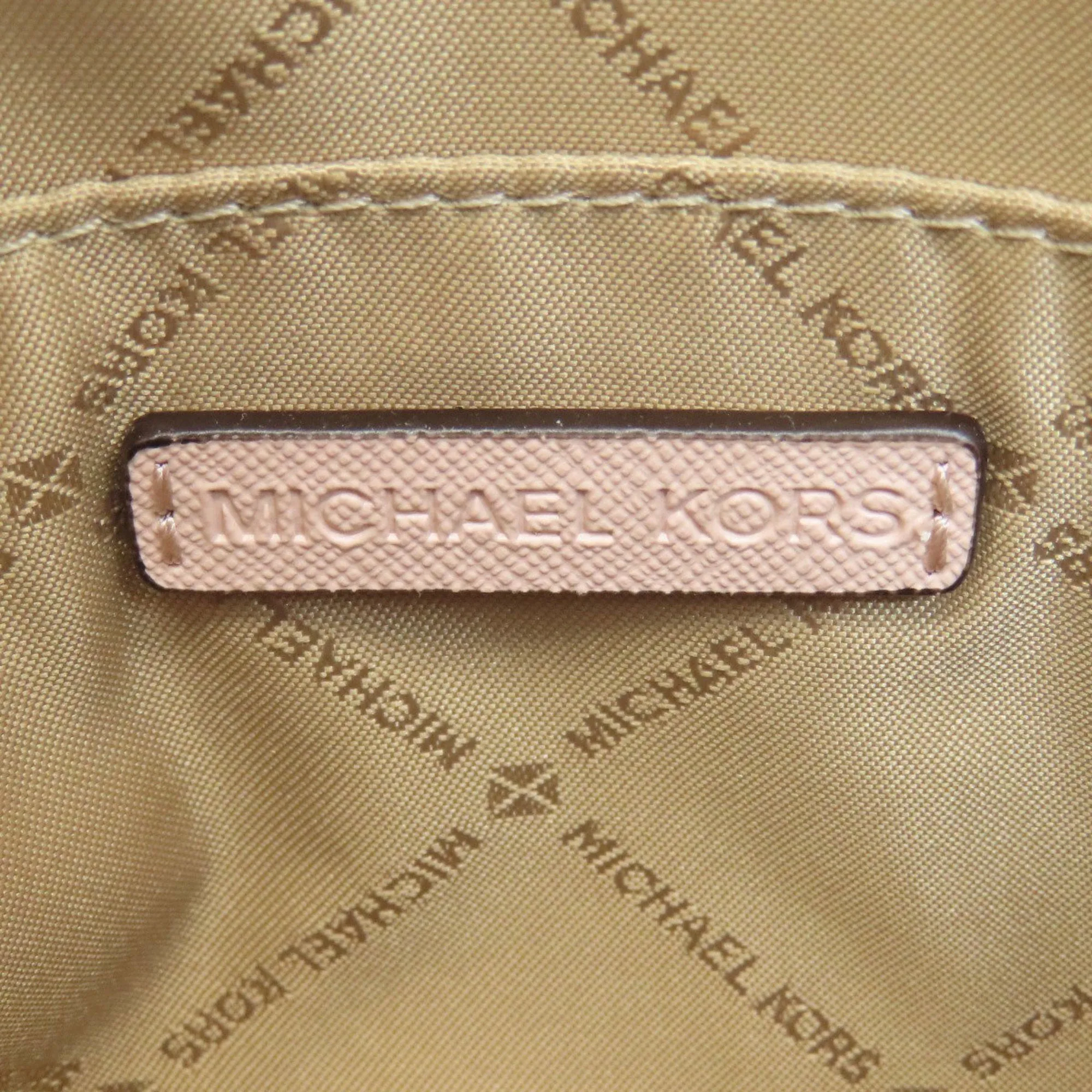 Michael Kors pink  Pvc Shoulder Bag (Pre-Owned)
