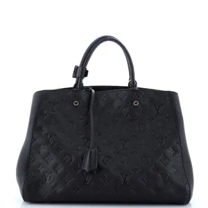 Montaigne Handbag Monogram Empreinte Leather GM