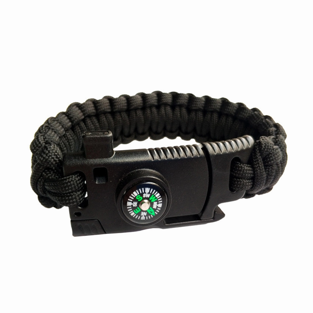 Multifunctional Paracord Survival Bracelet Outdoor Survival Bracelet 6 In 1 Travel Kit Fishing Line