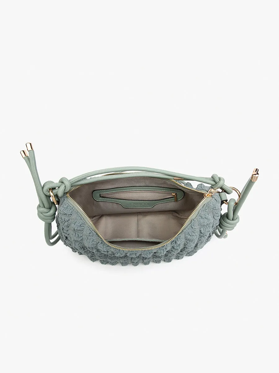 Nelly Quilted Nylon Shoulder Bag