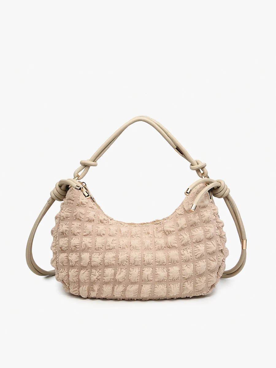 Nelly Quilted Nylon Shoulder Bag