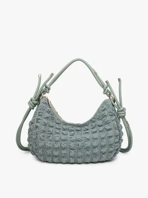 Nelly Quilted Nylon Shoulder Bag