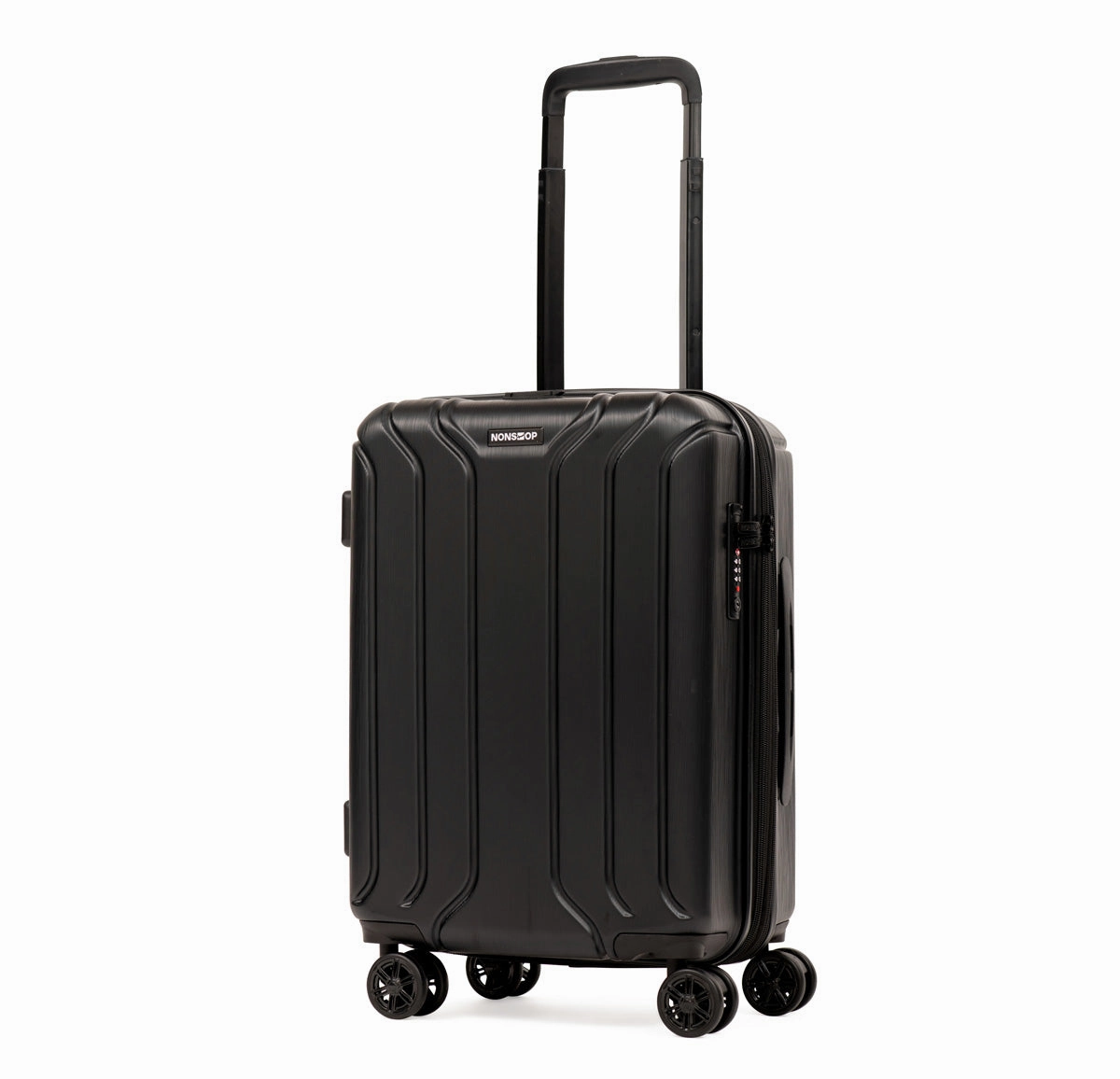NONSTOP New York 3-Piece Expandable Spinner Luggage Set with Powerbank & 3-Piece Packing Cube Set