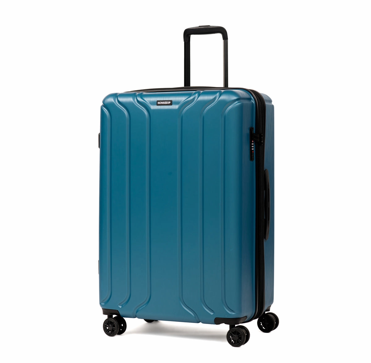 NONSTOP New York 3-Piece Expandable Spinner Luggage Set with Powerbank & 3-Piece Packing Cube Set