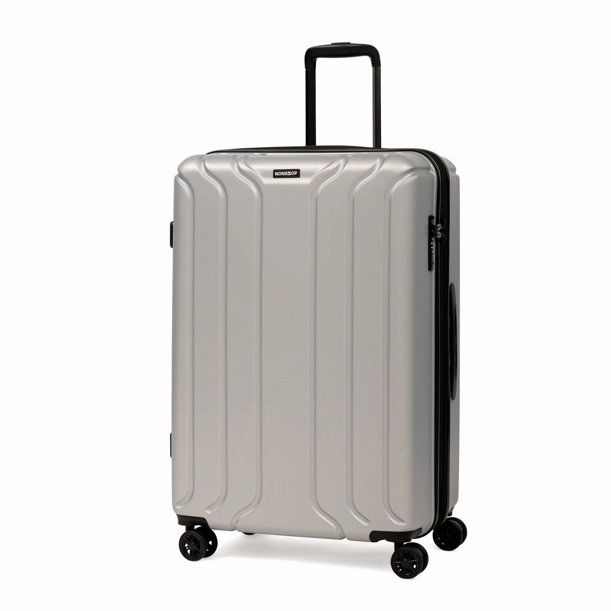 NONSTOP New York 3-Piece Expandable Spinner Luggage Set with Powerbank & 3-Piece Packing Cube Set